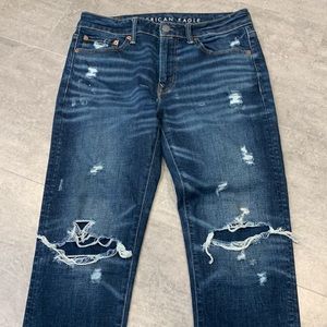 American Eagle AirFlex+ Distressed Jeans - Size 31x32